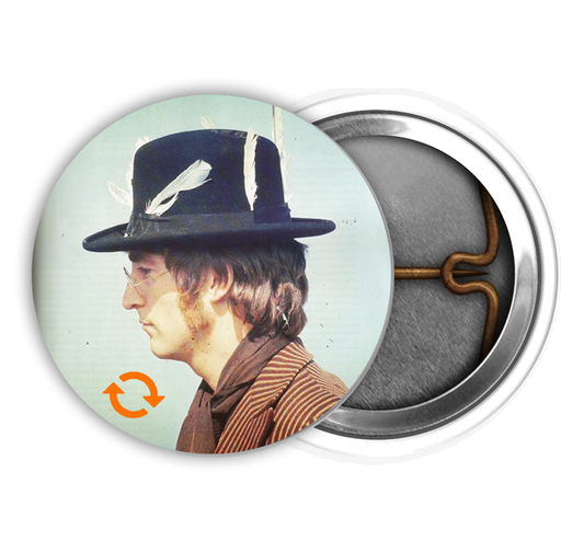 John Lenon 1 Inch Pin